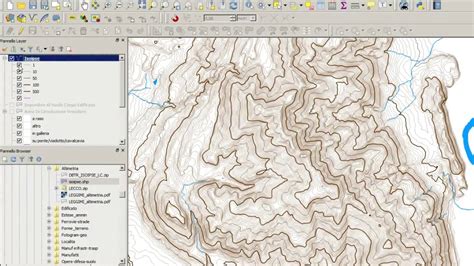 Qgis Stile Per Curve Di Livello Parte Youtube