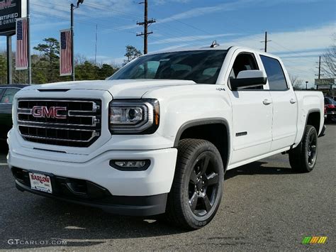 2017 Summit White Gmc Sierra 1500 Sle Crew Cab 4wd 117754392 Photo 7