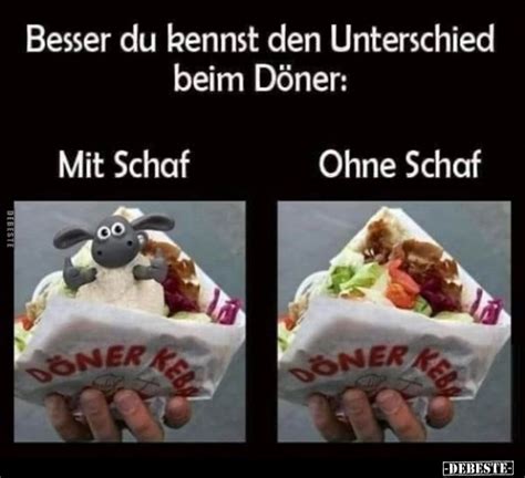 Besser du kennst den Unterschied beim Döner Mit Schaf Ohne Schaf