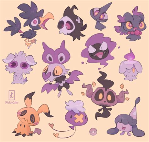 Mimikyu Litwick Drifloon Gastly Misdreavus And More Pokemon