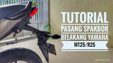 Tutorial Pasang Spakbor Belakang R Mt New Megapro Monoshock Youtube