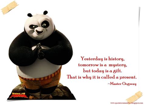 Kung Fu Panda Master Oogway Quote