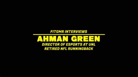 WELLPLAYED Ahman Green Interview - Esports Illustrated