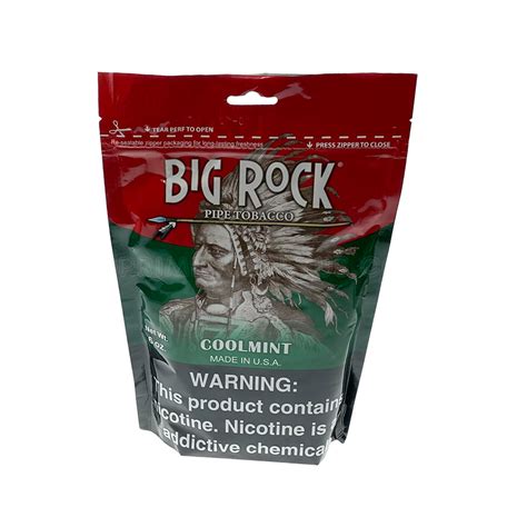 Big Rock Cool Mint 6oz Pipe Tobacco Prime Supply Inc