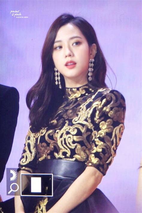 050119 Jisoo At Golden Disk Awards 2019