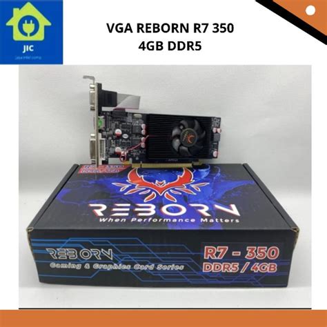 Jual VGA REBORN R7 350 4GB DDR5 Shopee Indonesia