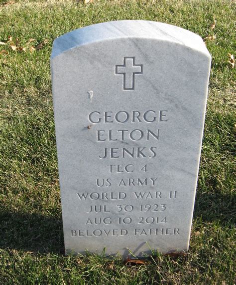 George Elton Jenks Find A Grave Memorial