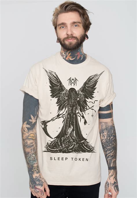 Sleep Token Reaper Angel Shirt Sleep Token Rock Band Shirt Sleep