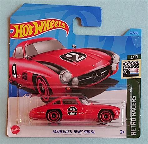 HOT WHEELS MERCEDES BENZ 300 SL New Collectable Toy Model Car Retro Racers 4 00 PicClick UK