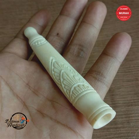 Jual Pipa Rokok Tulang Motif Ukir Inska Di Lapak Budiman Handicraft