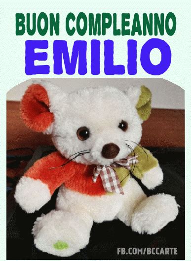 Buon Compleanno EMILIO Immagini Birthday Kim It