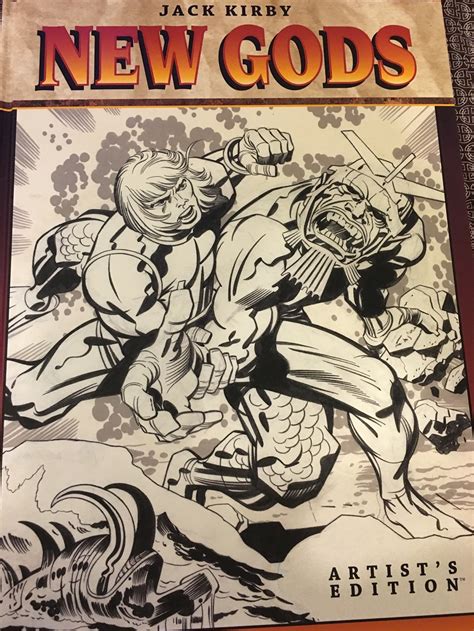 Jack Kirby New Gods Artist Edition Cover Multiversity Comics