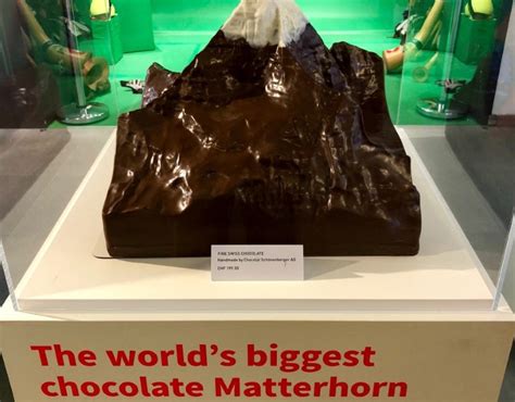 Visit the Biggest Chocolate Matterhorn in the World – Zermatterhorn