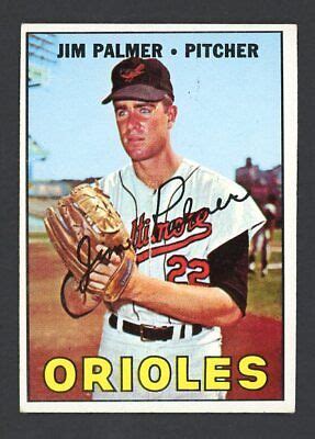 Topps Jim Palmer Orioles Vg Ex Kycards Ebay