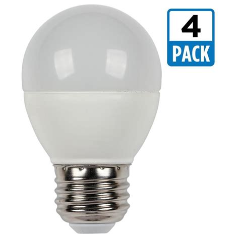 Sunlite Watt Equivalent Warm White G Dimmable Led Light Bulb