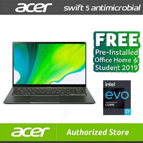 Jual ACER SWIFT 5 ANTIMICROBIAL SF514 55TA 75FG EVO I7 1165G7 16GB