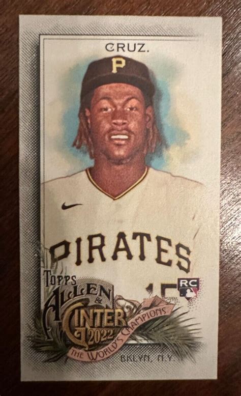 Topps Allen Ginter Oneil Cruz Mini Rookie Card Pirates Ebay