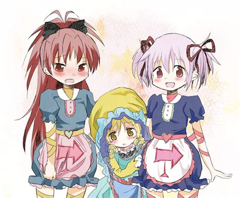 Kaname Madoka Sakura Kyoko Tomoe Mami Candeloro Du Polignac And 1