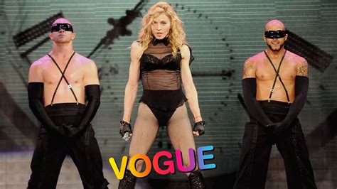 Madonna Vogue Live From The Sticky And Sweet Tour 2008 Hd Youtube