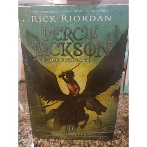 Percy Jackson And The Olympians The Titan S Curse Book Shopee