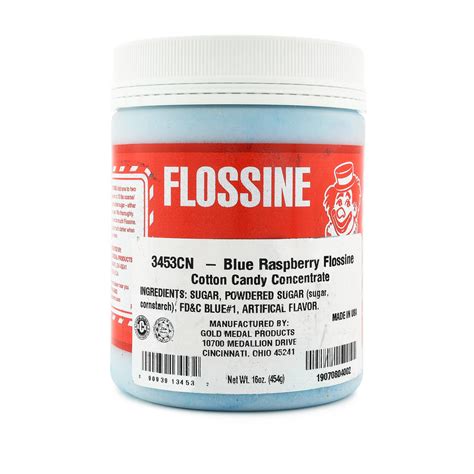 Gold Medal Flossine Concentrate Blue Raspberry | Snappy Popcorn