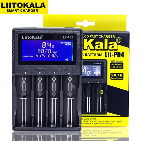 Liitokala Lii Pd Lii S Lii S Lii Battery Charger For