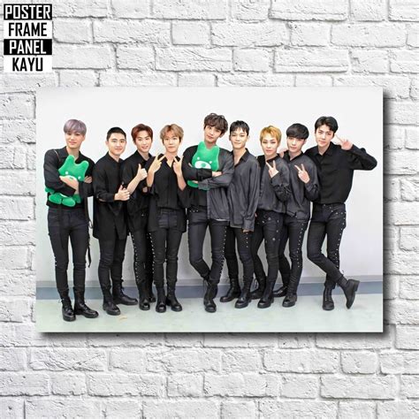 Jual Poster EXO Frame Kayu Solid A4 EXO076 Shopee Indonesia