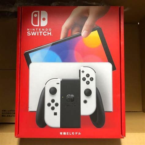 30％割引ブラック系人気提案 【新品未開封】店舗印無しnintendo Switch 有機elモデル ホワイト 家庭用ゲーム本体 テレビゲーム