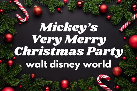 A Foodie Guide To Mickeys Very Merry Christmas Party 2024 Full Menu