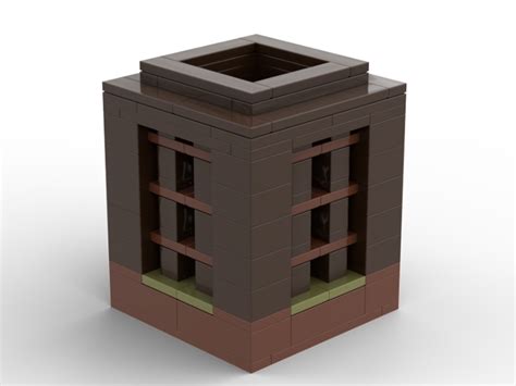 Minecraft Pillager Outpost Cage From Bricklink Studio Bricklink