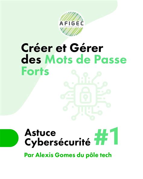 Astuces Cybersécurité AFIGEC Informatique