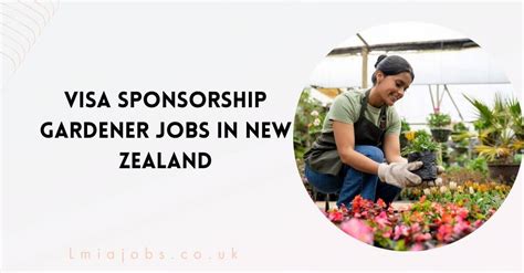 Visa Sponsorship Gardener Jobs In New Zealand