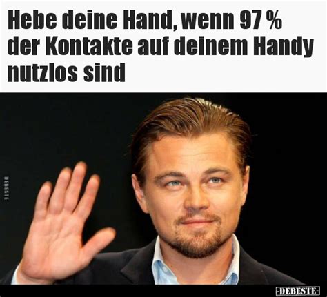 Hebe Deine Hand Wenn 97 Der Kontakte Auf Deinem Handy Nutzlos Sind