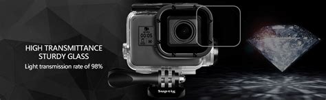 Suptig Replacement Waterproof Case Protective Housing Compatible For