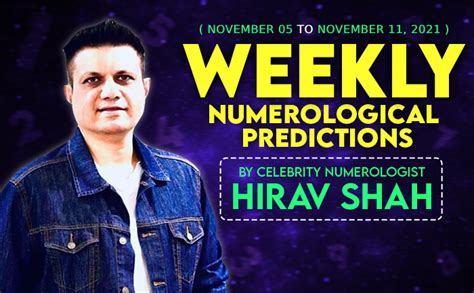 Weekly Numerology Predictions November 5 To 11 2021