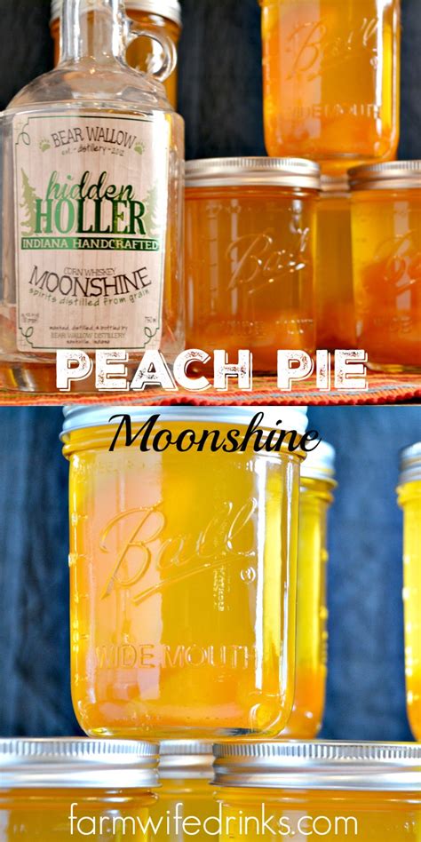 Peach Pie Moonshine Drink Recipe