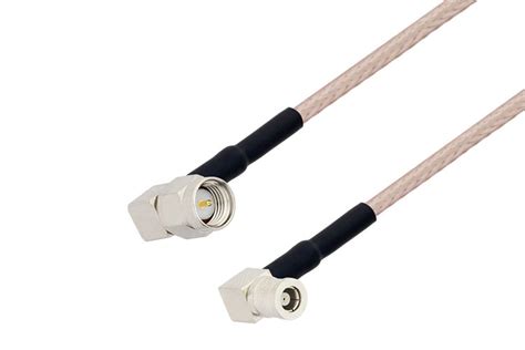 SMA Male Right Angle To SMB Plug Right Angle Cable 48 Inch Length Using