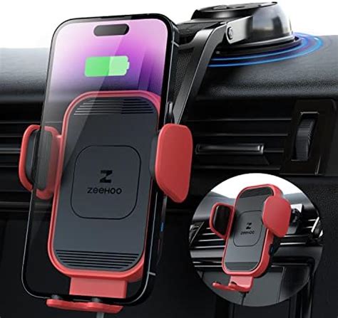 Zeehoo Wireless Car Charger 15w Qi Fast Charging Auto