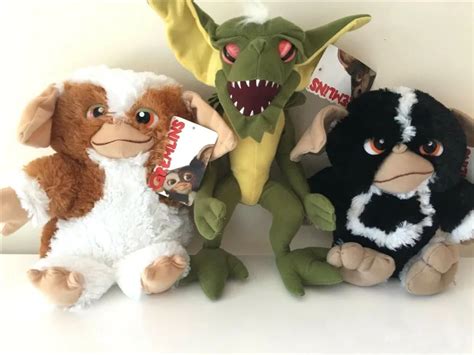 New Gremlins Toys 10 Plush Gizmo Gremlins Stripe Black Mohawk