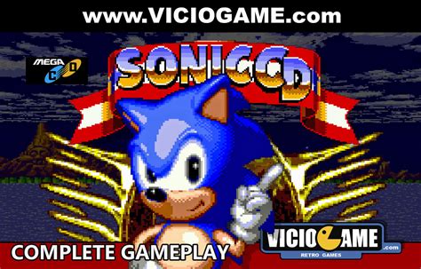 Sonic the Hedgehog CD (Sega CD) Complete Gameplay by viciogame on ...