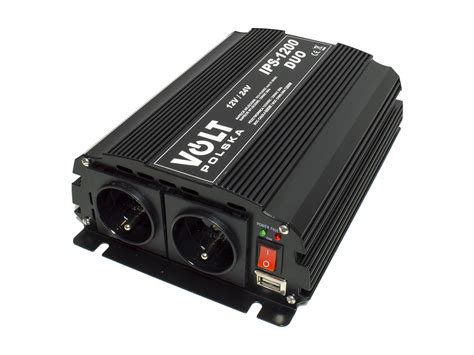 PRZETWORNICA VOLT POLSKA IPS 1200 DUO 12V 24V 230V za 261 55 zł z