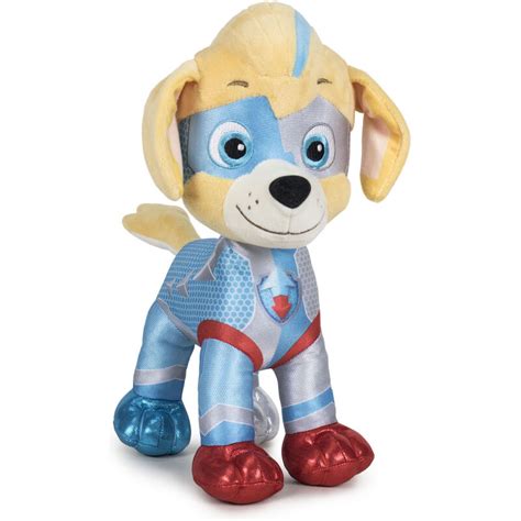 Paw Patrol Mighty Pups Super Paws Zuma Stuffed Animal Plush Inch