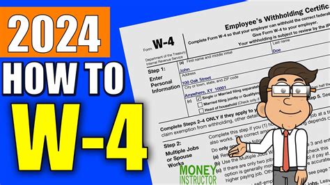 How To Fill Out An Irs W Form W Tax Form Money Instructor