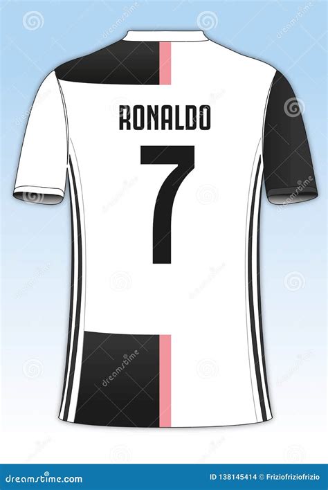 Cristiano Ronaldo Juventus Football Team Jersey Editorial Stock Image ...