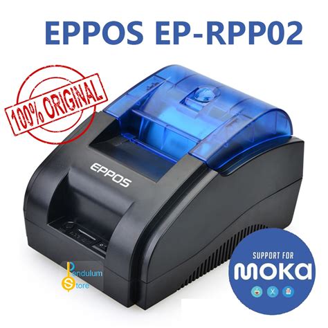 Eppos Ep Rpp Mini Thermal Printer Bluetooth Mm Support Mokapos