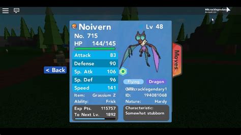 De Noibat A Noivern Pokemon Brick Bronze Youtube