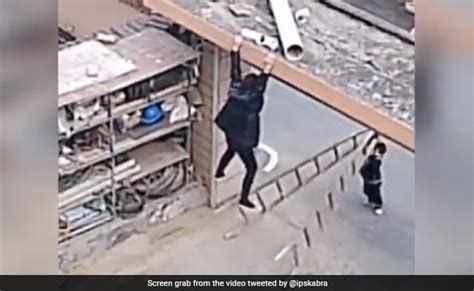 Watch: Little Boy's Quick Thinking Saves Woman From Falling, Here's ...