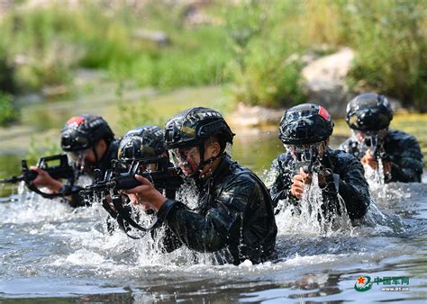 广西来宾：武警特战队员实战练兵 锤炼反恐精英 特战基地