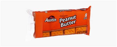 Austin Peanut Butter Crackers, HD Png Download - kindpng