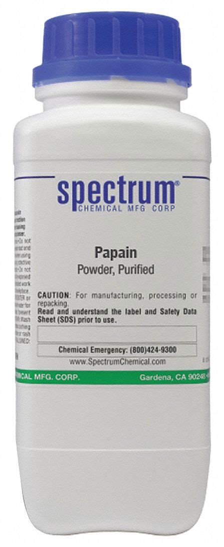 9001-73-4, Plastic, Papain, Powder, Purified - 39G802|PA125-500GM10 ...